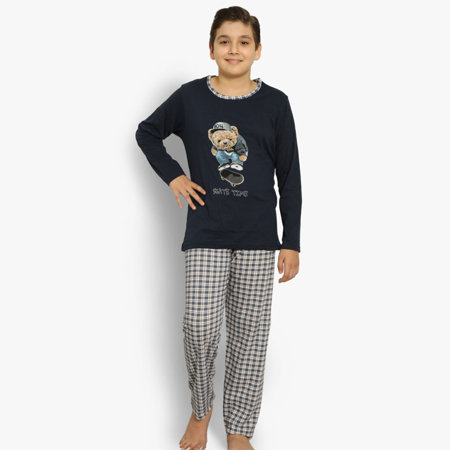 Dziecięca piżama z printem - Odzież