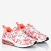 Biało-różowe sportowe buty damskie Thalassa - Obuwie