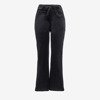 Czarne damskie spodnie proste - Spodnie