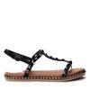 Czarne sandały Boemena - Obuwie