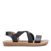 Czarne sandały Sinco - Obuwie
