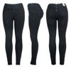 Czarne spodnie z elastycznego materiału - Spodnie