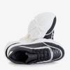 Czarne sportowe buty z tłoczeniem zwierzecym Botarina - Obuwie