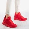 Czerwone damskie buty sportowe za kostkę Verna - Obuwie