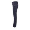 Granatowe eleganckie tkaninowe spodnie - Spodnie 