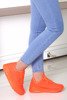 Neonowe pomarańczowe sportowe buty Lena - Obuwie