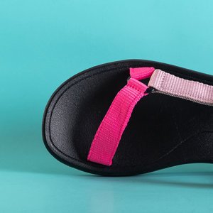 Royalfashion Kolorowe damskie sportowe sandały Tatag