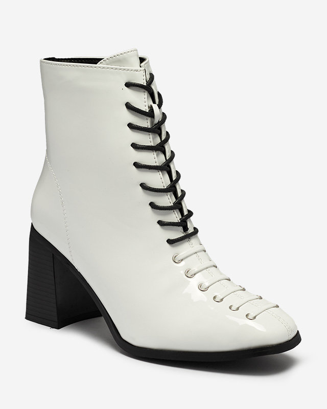 OUTLET Жіночі білі черевики Braletti-Footwear