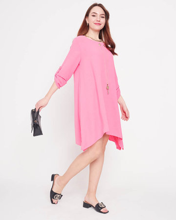 Рожеве жіноче міні-сукня Одяг