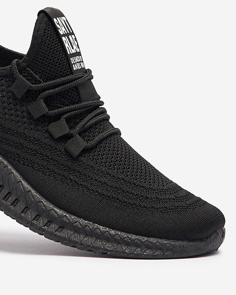 OUTLET Чоловічі спортивні туфлі чорного кольору Tericas- Взуття