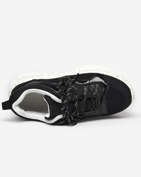 OUTLET Чорне жіноче спортивне взуття Кросівки Dejis - Взуття