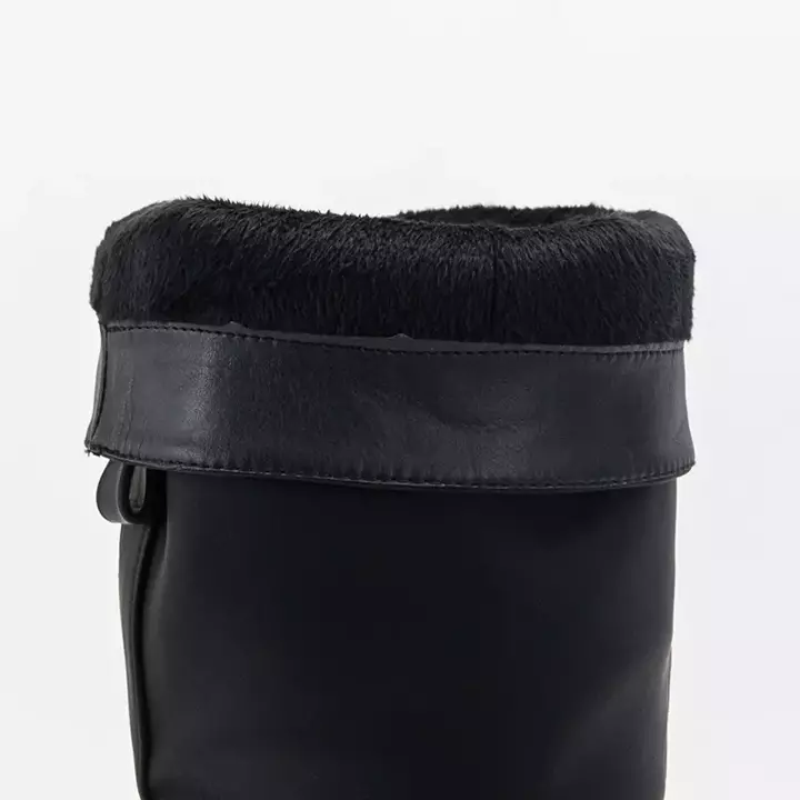 OUTLET Чорні жіночі чоботи Filusio - Взуття