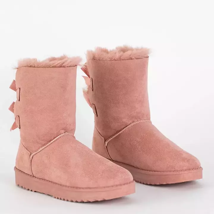 OUTLET Рожеві жіночі снігові черевики Izzuni- Взуття