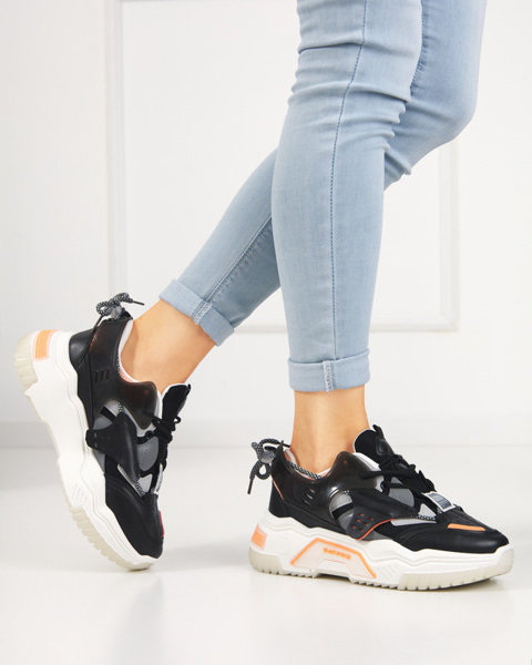 OUTLET Жіноче спортивне взуття, кросівки, чорно-сірі Xillop - Взуття