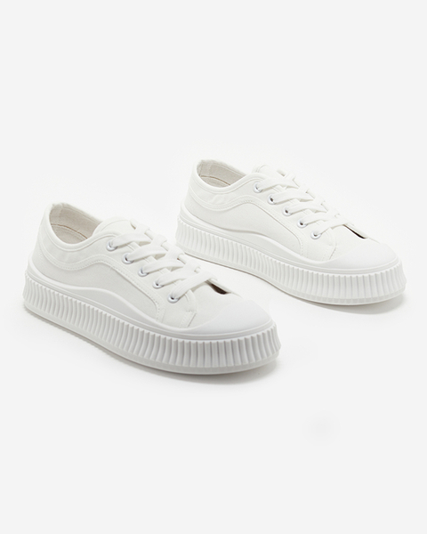 OUTLET Жіночі спортивні кросівки білого кольору Ladise- Footwear