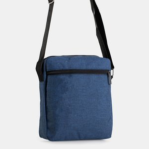 Темно-синя чоловіча сумка